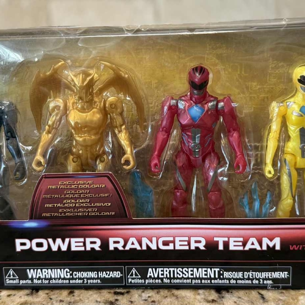 Power Rangers Movie Goldar & Red Ranger Set Saban’s - Picture 5 of 7